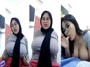 Acha Hijab Kacamata Dientot Brutal Sampai Becek Parah